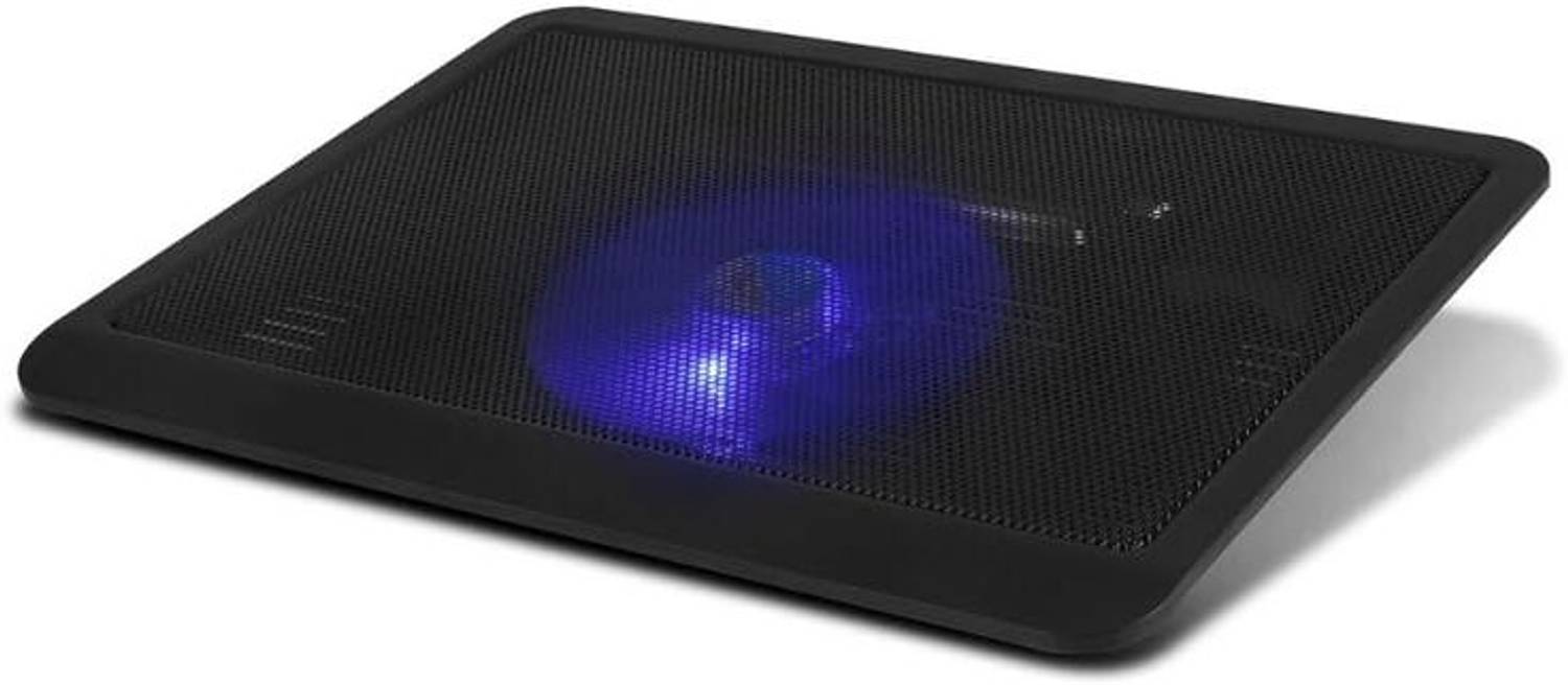 DRUMSTONE NC-1200 Laptop Cooling Pad | USB Powered Cooling Stand for Gaming Laptops 1 Fan Ergonomic Cooling Pad with Adjustable Height