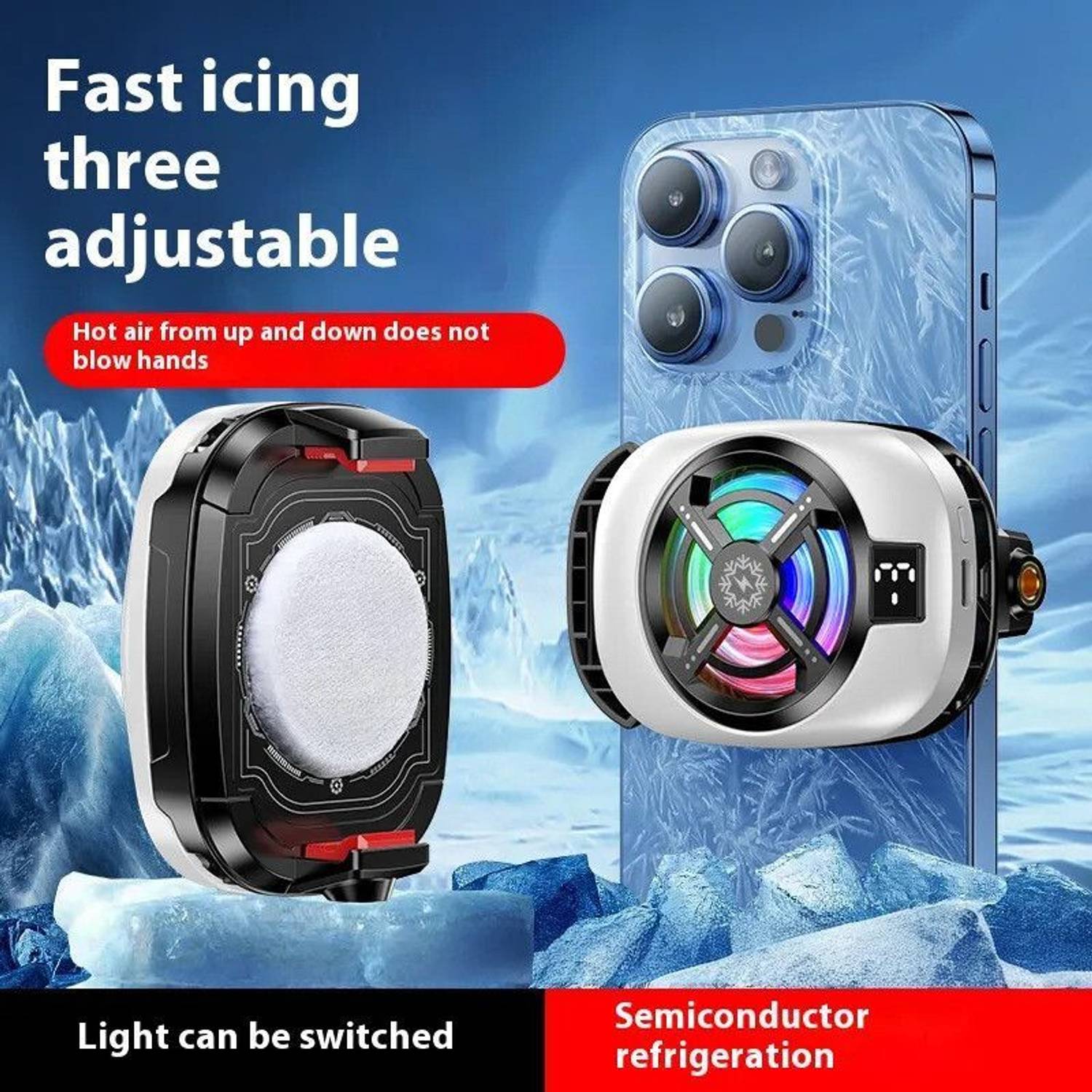 ElectroEra Enterprise RGB Gaming Phone Cooler - Image 3