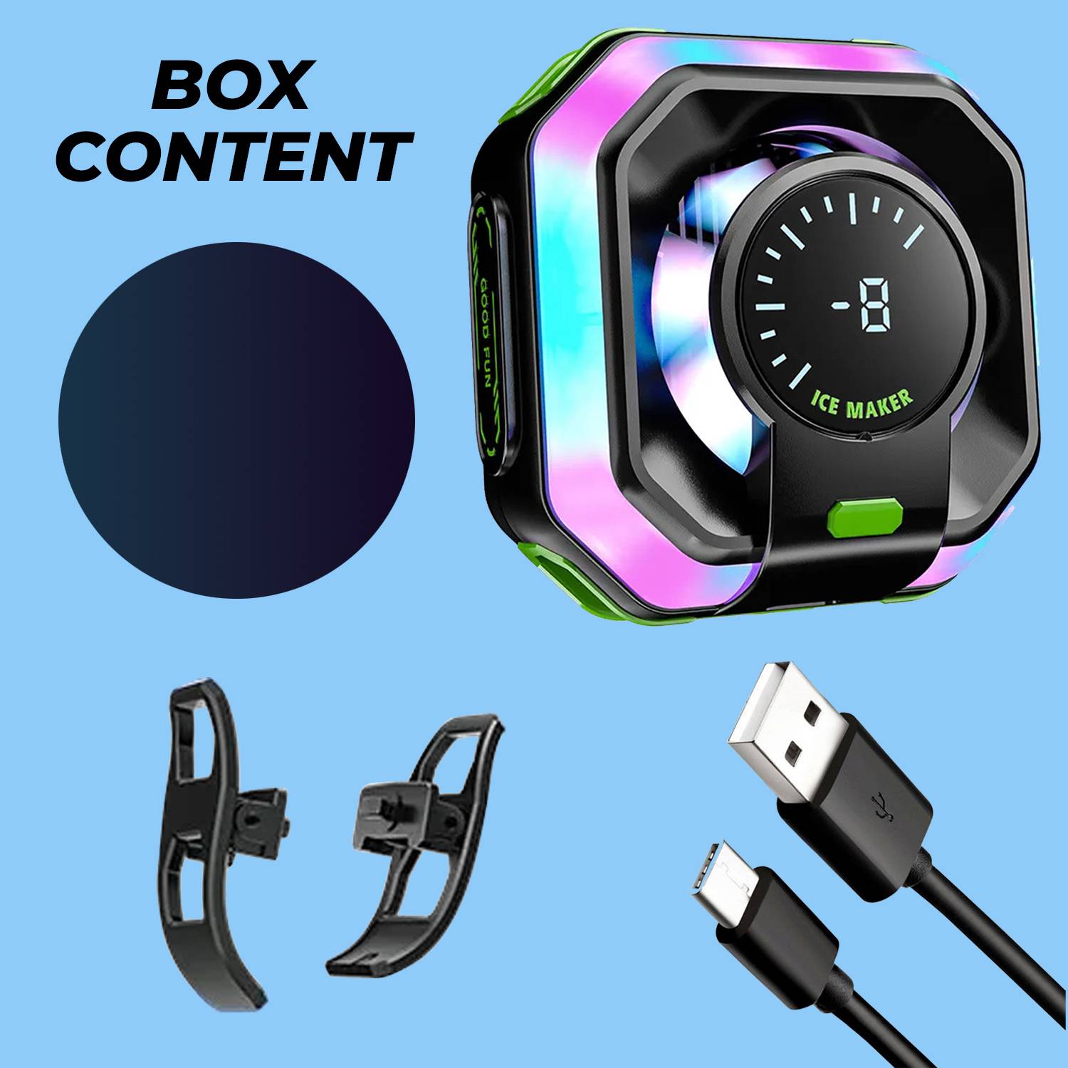 MOBIZAC Portable Magnetic Gaming Cooler for Smartphones - Image 5