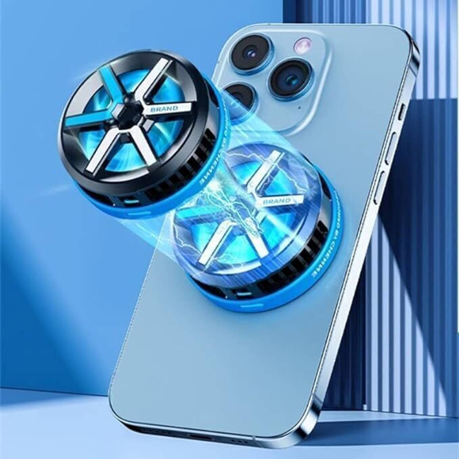 Cubonic DY-16 Semiconductor Mobile Radiator Compatible with Magsafe Plug n Play 1 Fan Ergonomic Cooling Pad