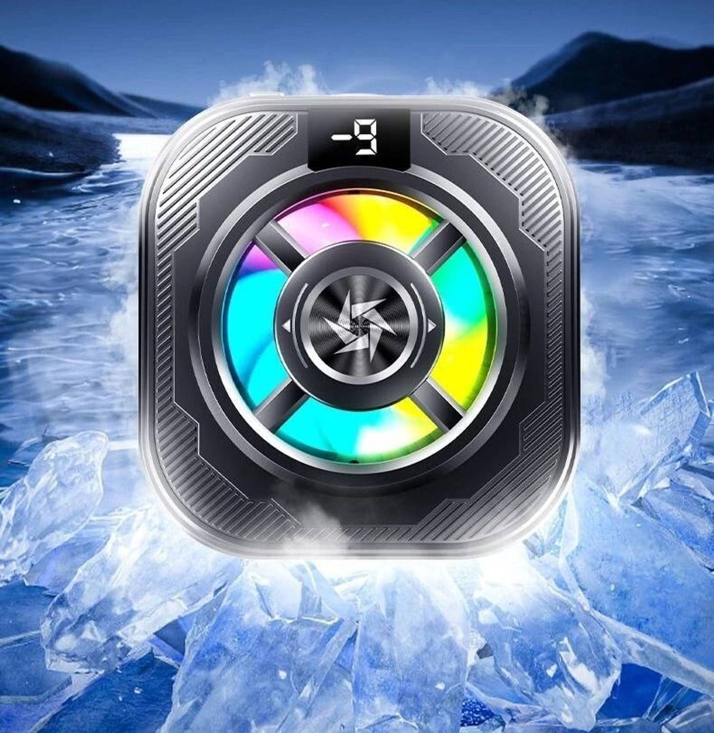 ElectroEra Enterprise SL39 Magnetic Phone Cooler Clip-On Semiconductor Cooling Fan 1 Fan Cooling Pad
