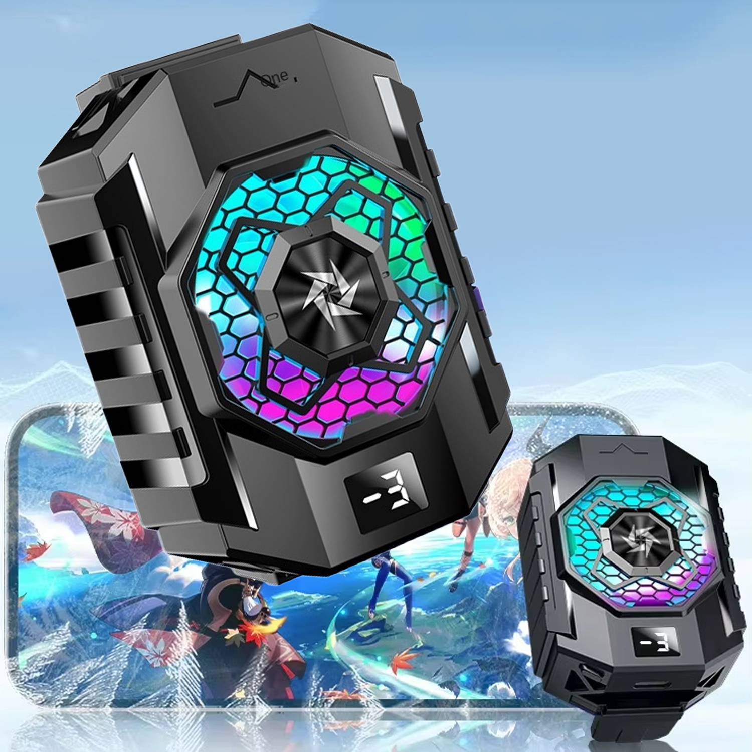 MOBIZAC SL31 Mobile Phone Cooling Fan Gadget Ergonomic Cooling Pad