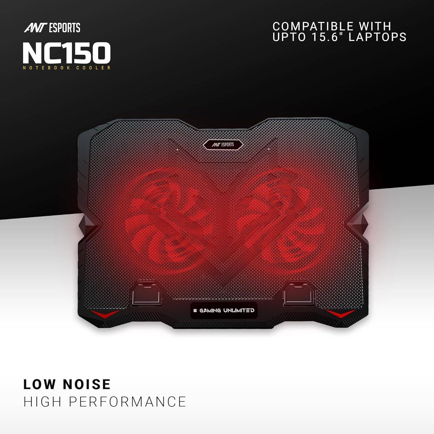 Ant Esports NC150 2 Fan Cooling Pad - Image 2