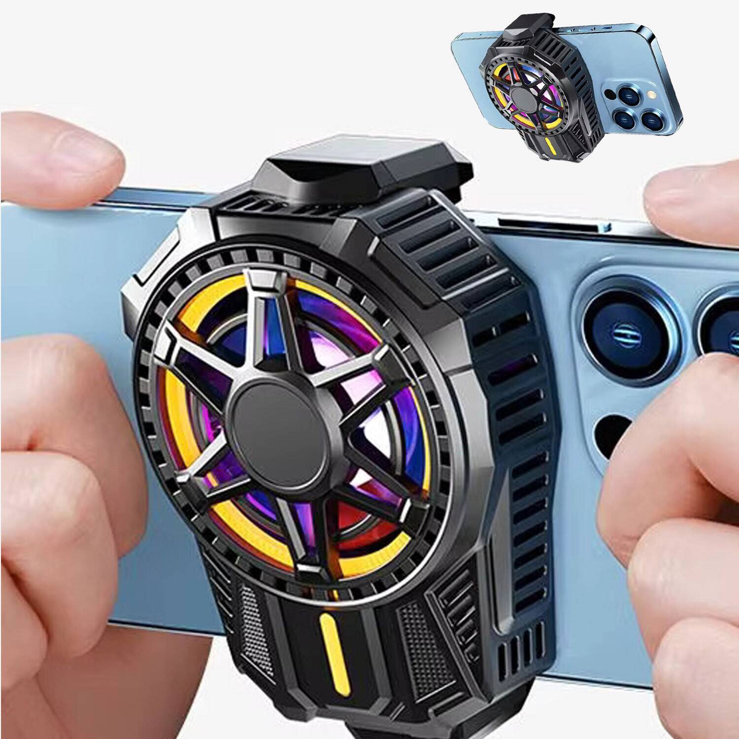 WRADER SL01 Mobile Gaming Radiator Cooler Fan for Phone Ergonomic Cooling Pad
