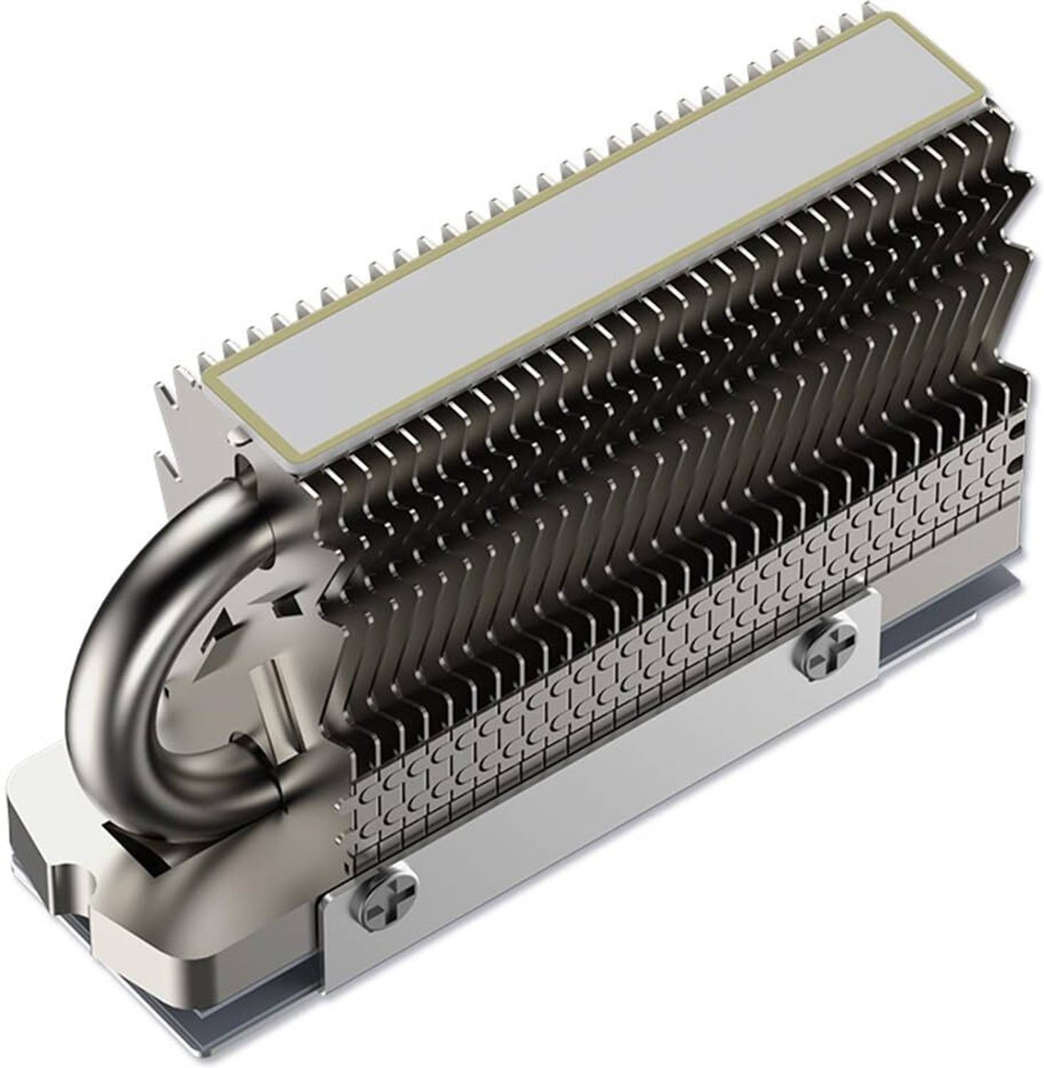 Zorbes M2 2280 SSD Thermal Cooling Heatsink Cooling Pad with Adjustable Height