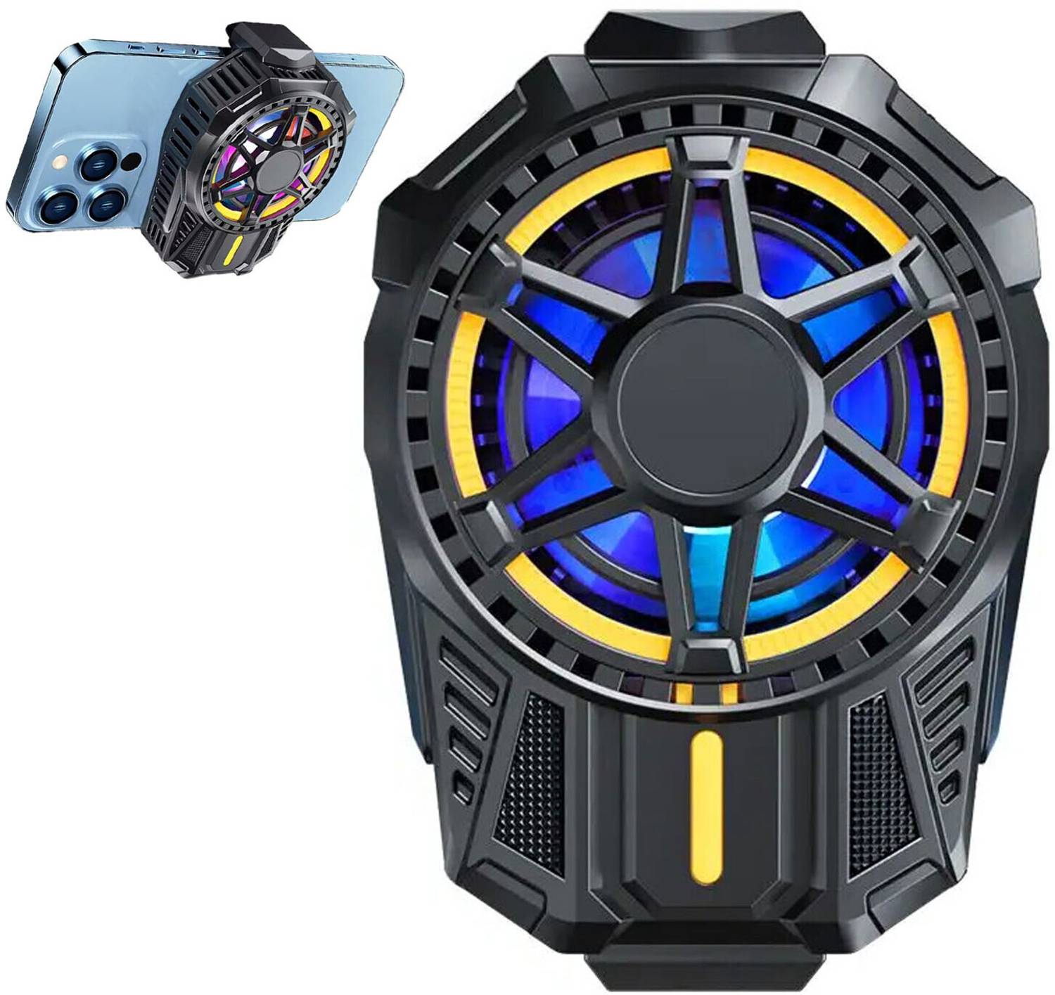 MOBIZAC SL01 Mobile Phone Heat Protective Cooling Fan for Gamers Phone 1 Fan Ergonomic Cooling Pad