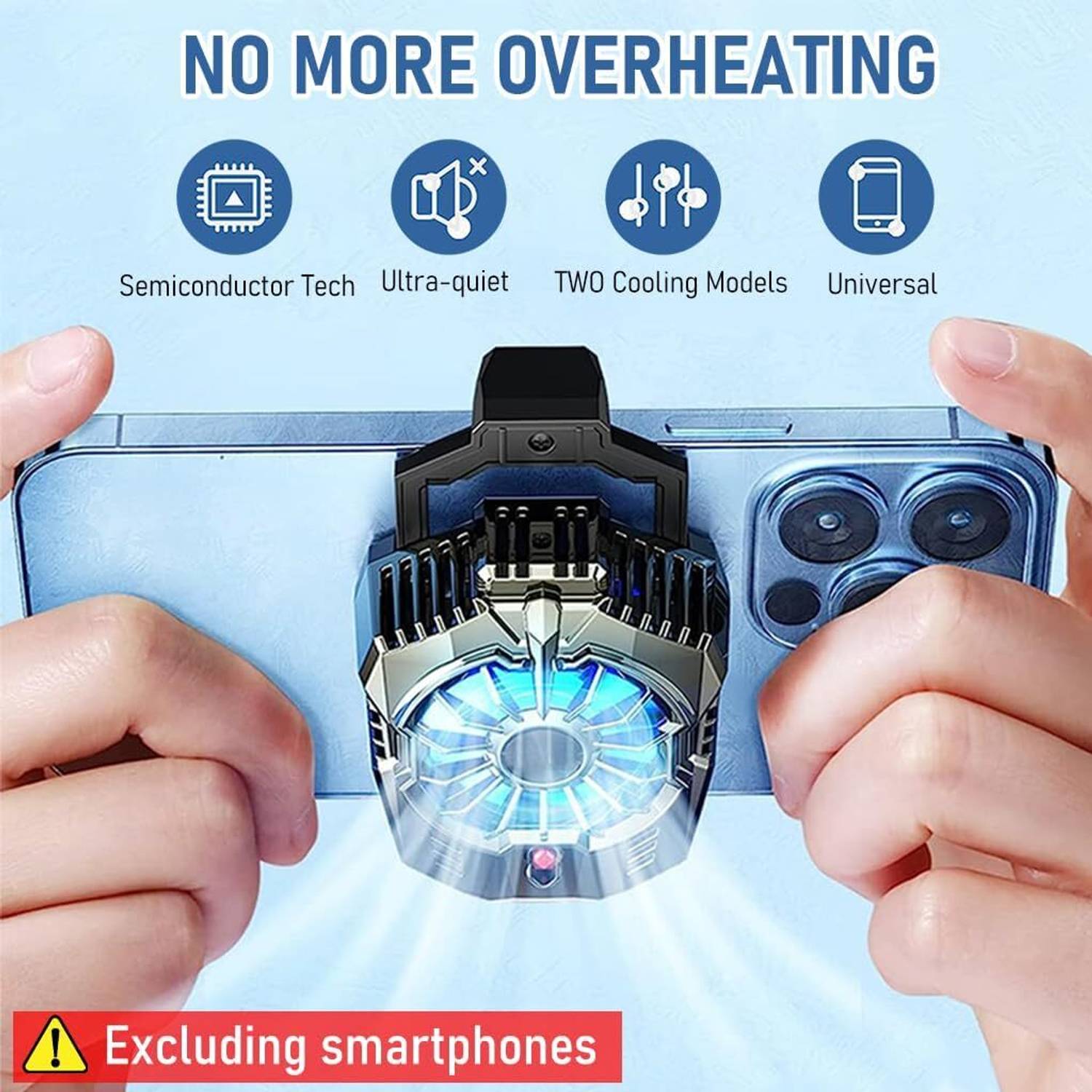 INVICTO Mobile Gaming Cooler Fan for Smartphones - Image 2
