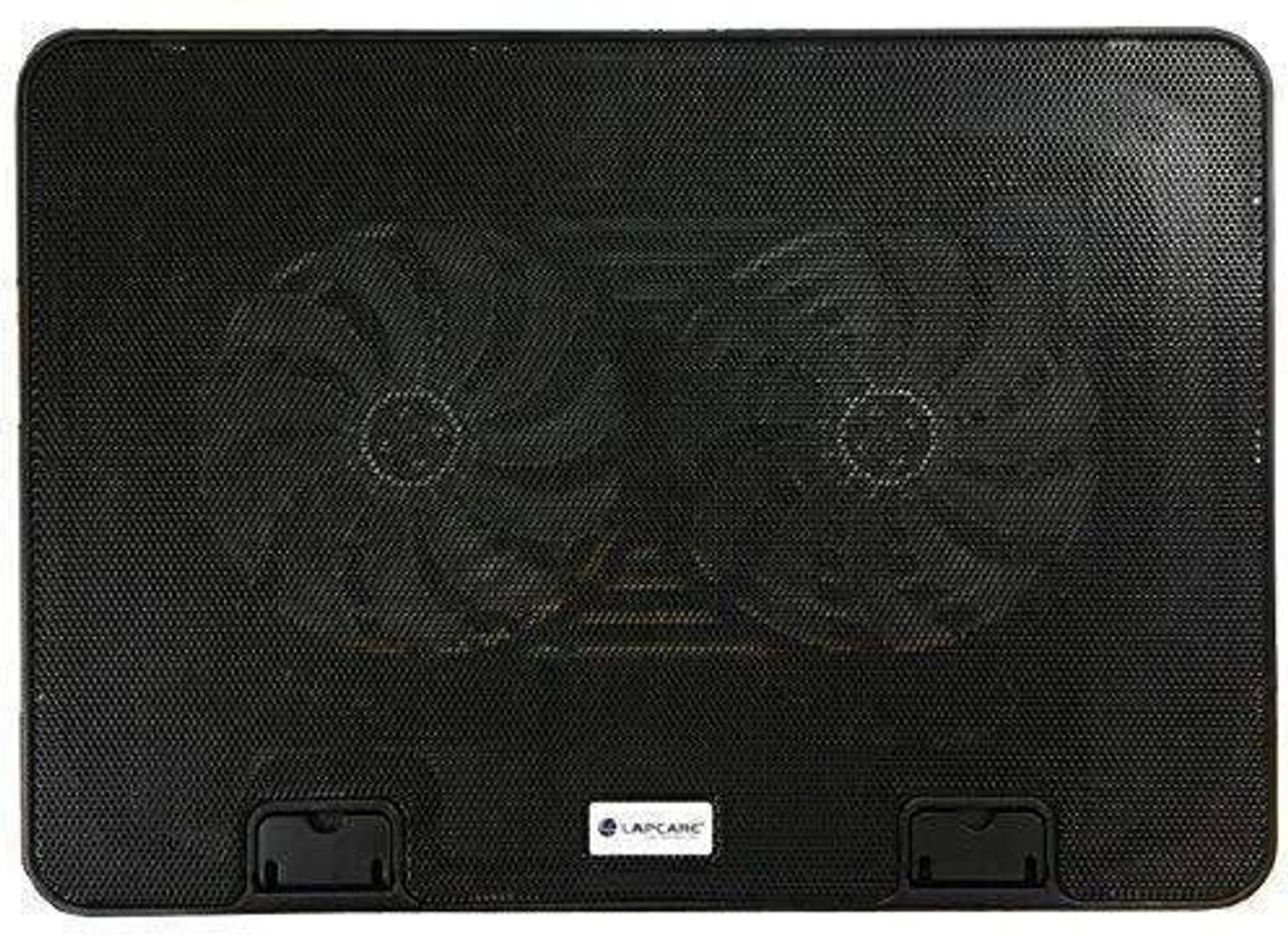 LAPCARE Fan Cooling Pad 2 Fan Ergonomic Cooling Pad with Adjustable Height