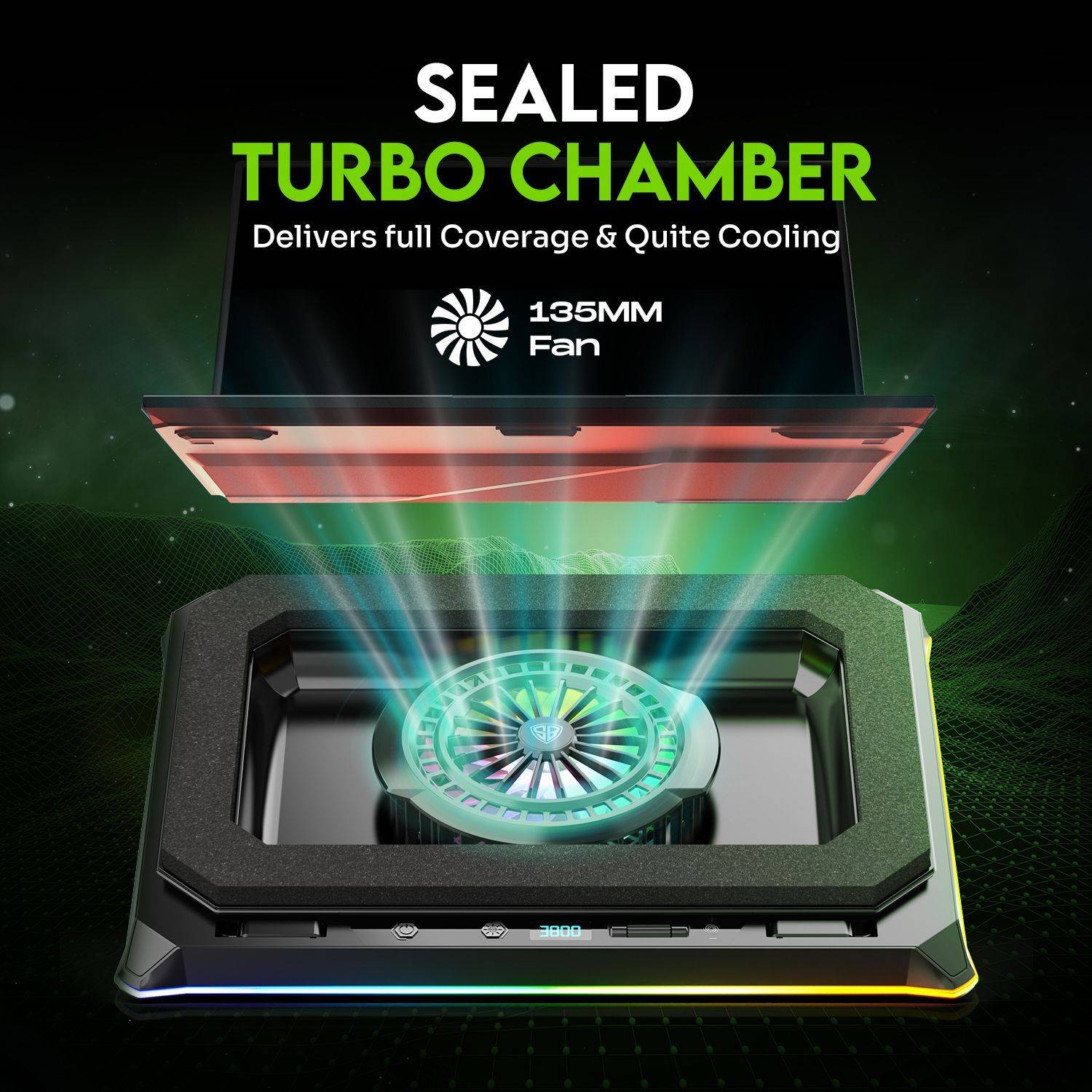SpinBot AirFlow X50 Cooling Pad - Image 3