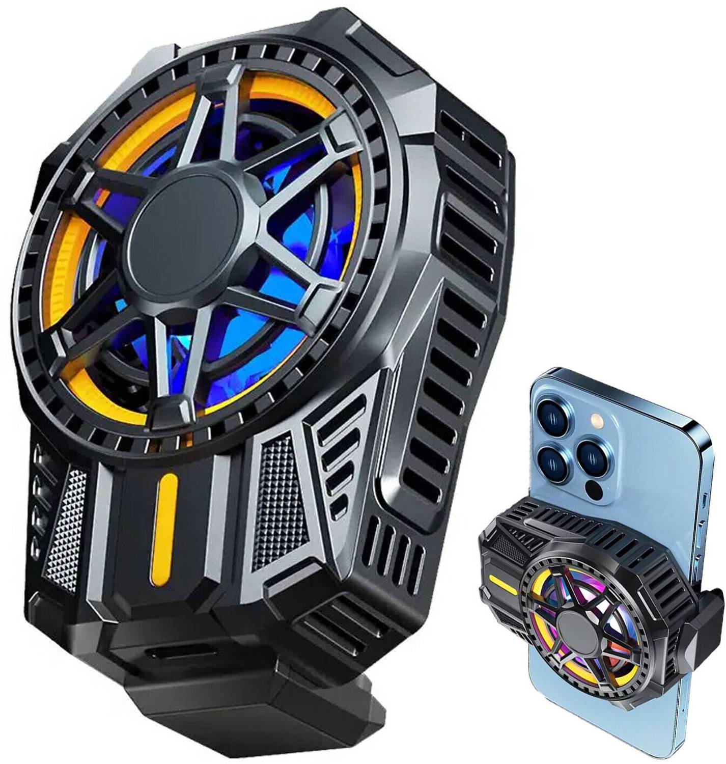 MOOZMOB SL01 Mobile Phone Radiator Cooler Fan for Gaming Long Filming Mobile Gaming Ergonomic Cooling Pad