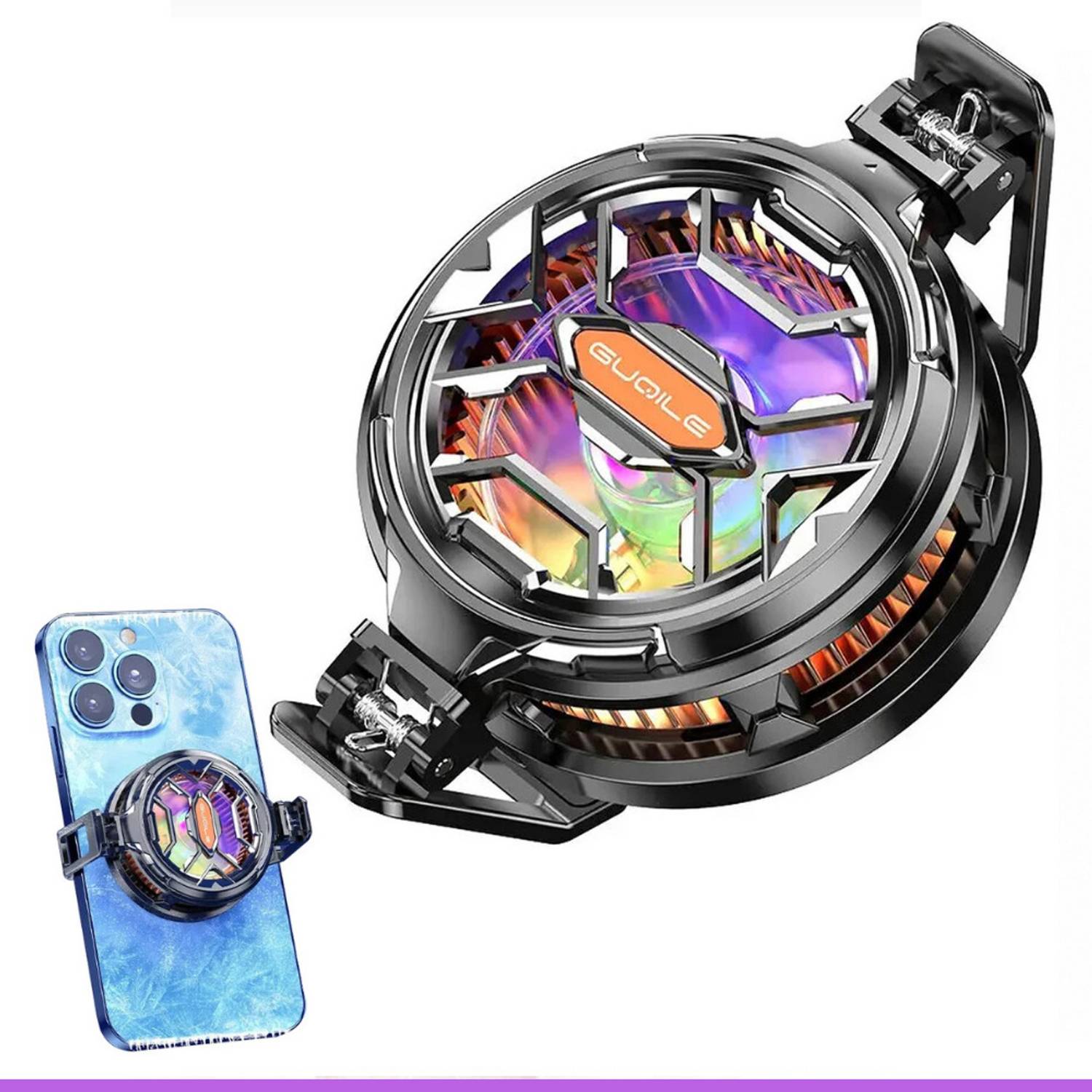NETZI FS03 Portable Semiconductor Radiator Mobile Phone Heating Cooler 01013 1 Fan Ergonomic Cooling Pad
