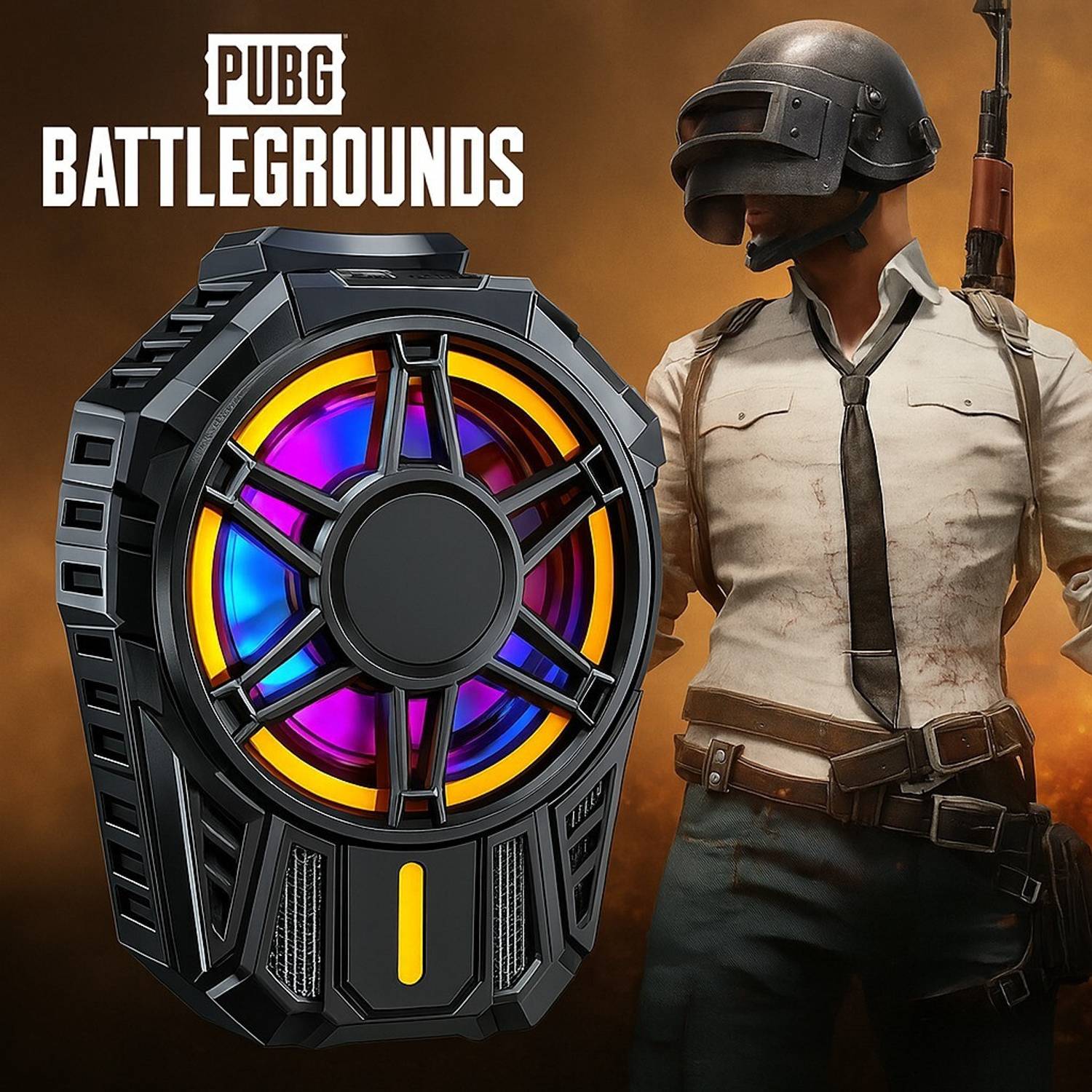MOOZMOB PUBG Freefire Gaming Mobile Phone Cooler for Game Play Long Filming Sessions Ergonomic Cooling Pad