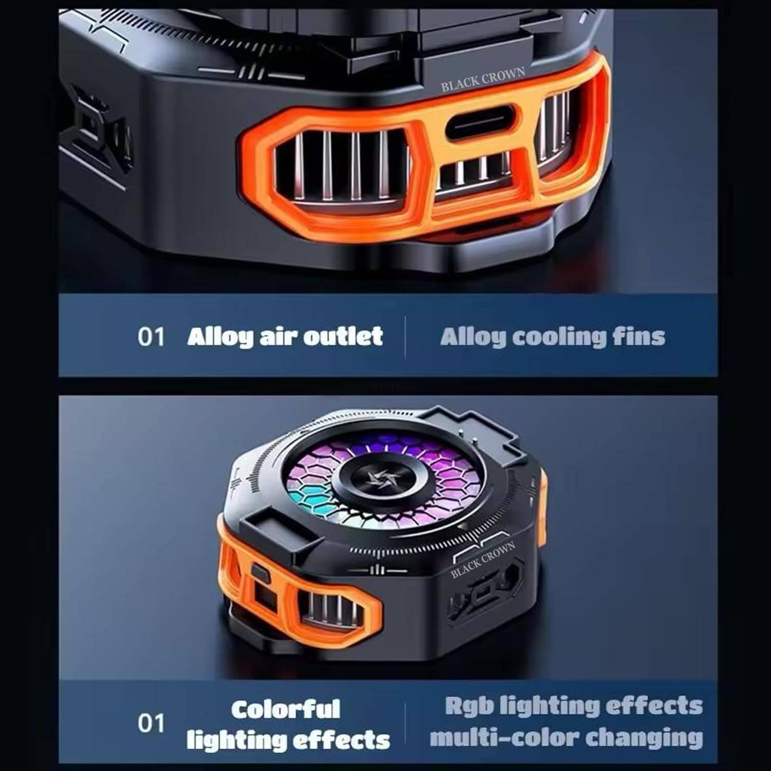 A CONNECT Z Cooling Pad USB Powered Laptop Stand for Desk Setup Cooling Pad with Adjustable Height