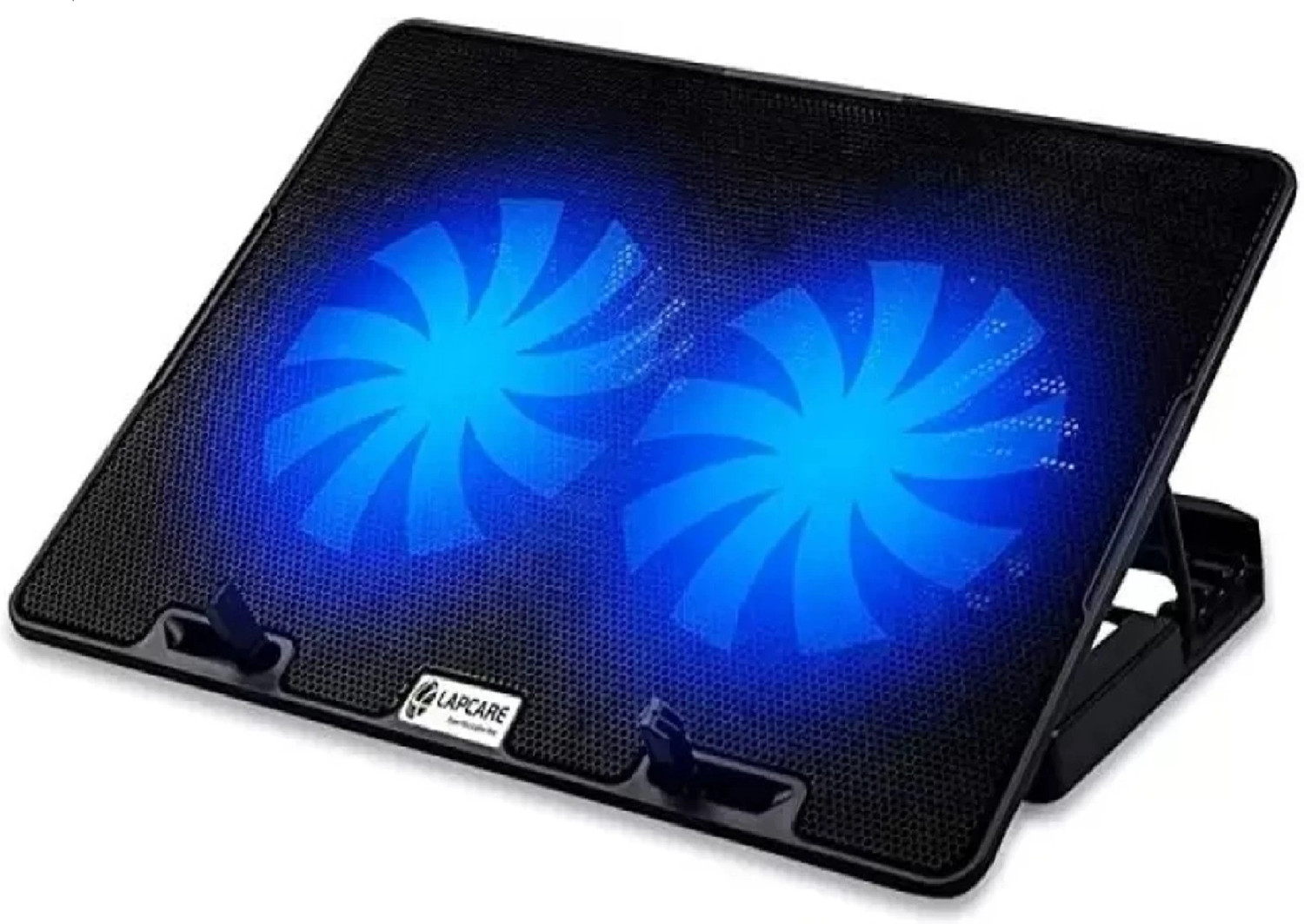 Image of LAPCARE DCX-A101 2 Fan Ergonomic Cooling Pad with Adjustable Height