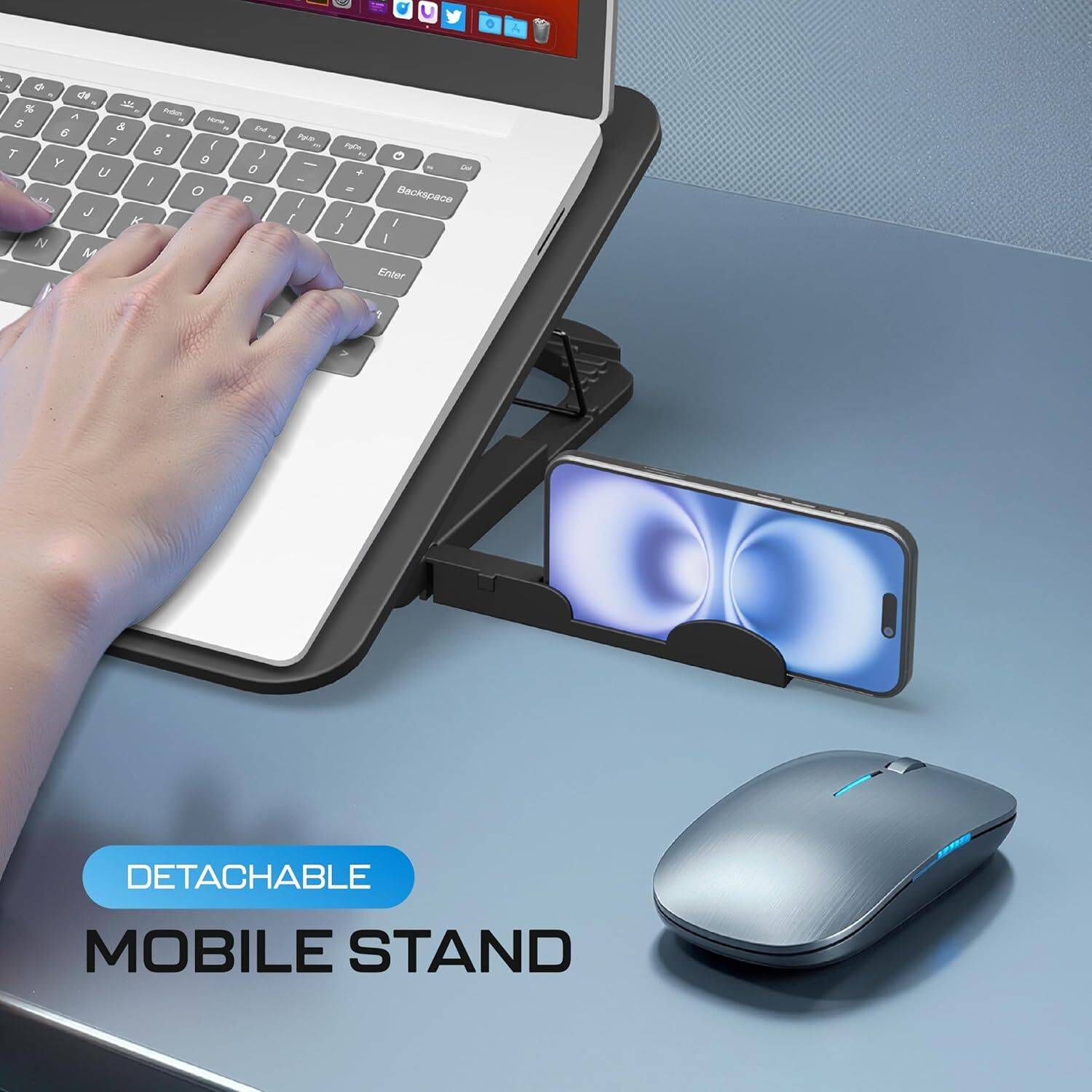 GEONIX CoolZ 2 Fan Ergonomic Cooling Pad - Image 5