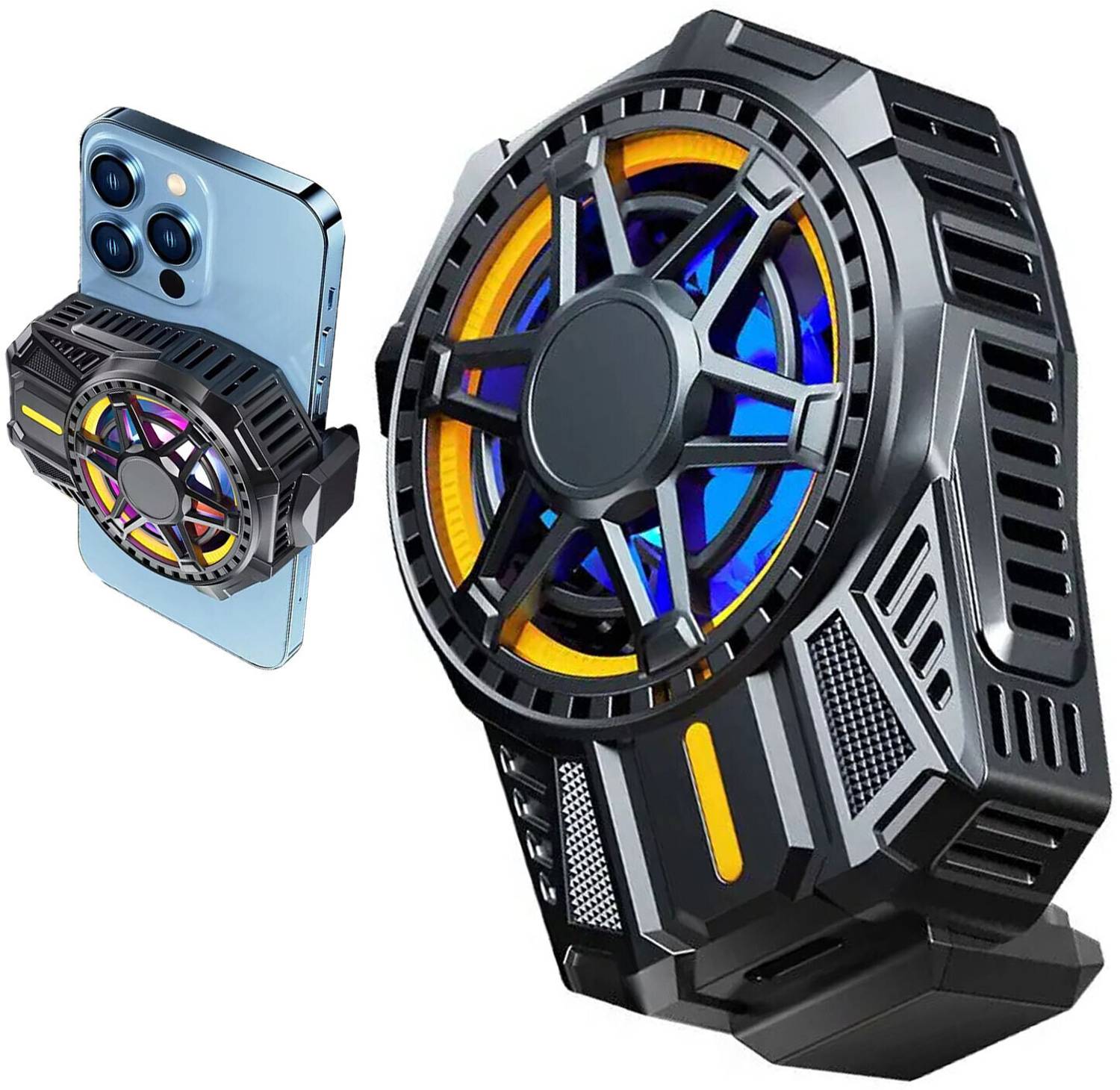 MOOZMOB SL01 Mobile Gaming Fan for Gamers Phone Cooler 1 Fan Ergonomic Cooling Pad