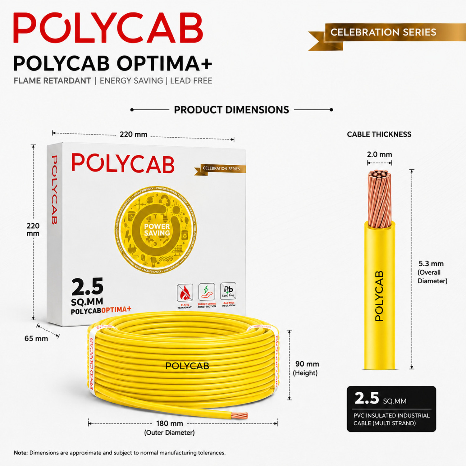 Image of Polycab 16 Gauge Copper Wire