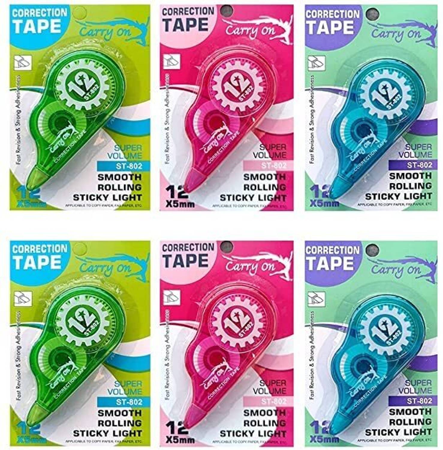 Agelast Correction Tape 12 Meter X 5 mm for Journal