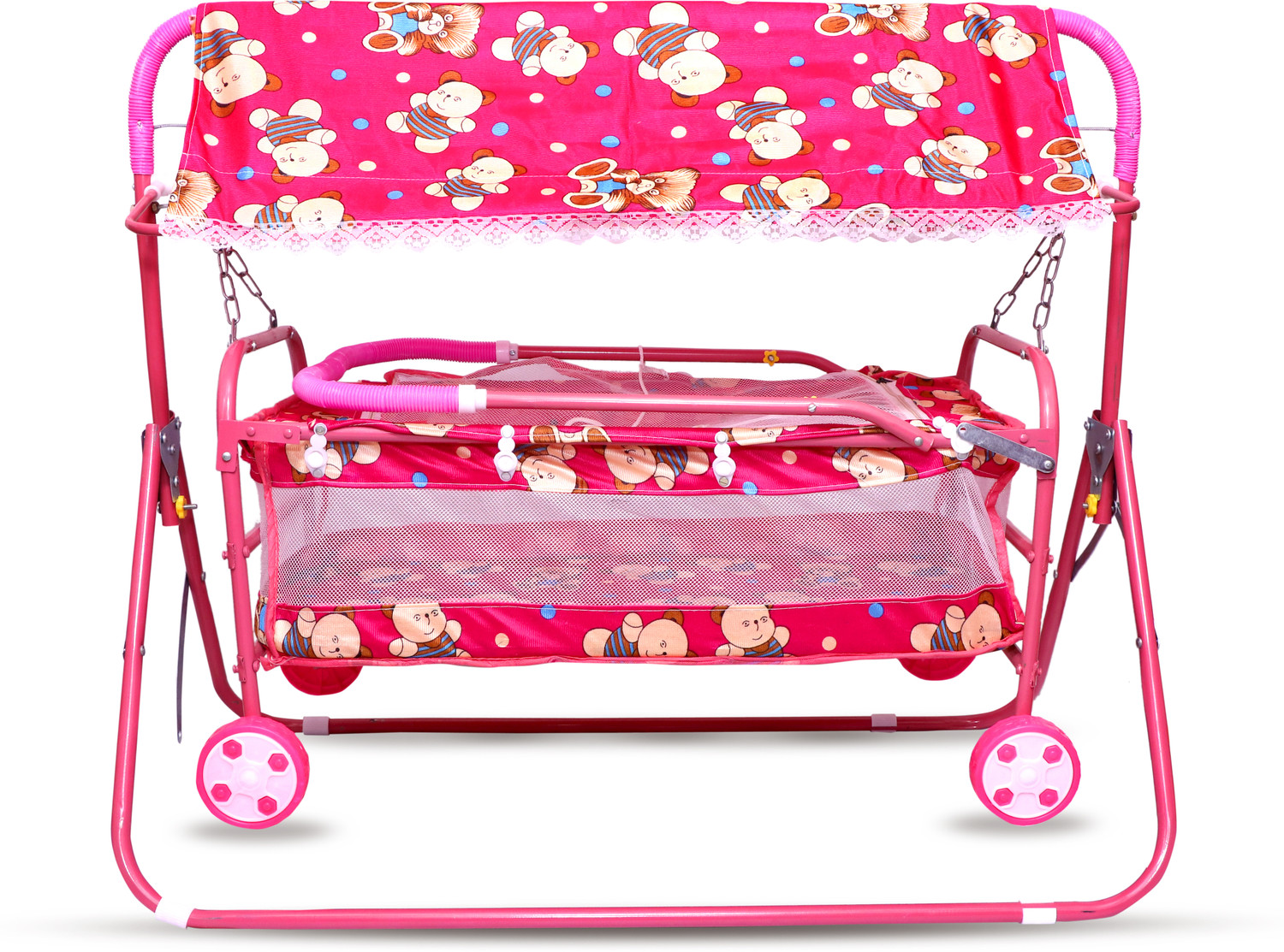 Image of Avani MetroBuzz Baby Cradle Jhula Palna Dolna Swing For New Born Baby