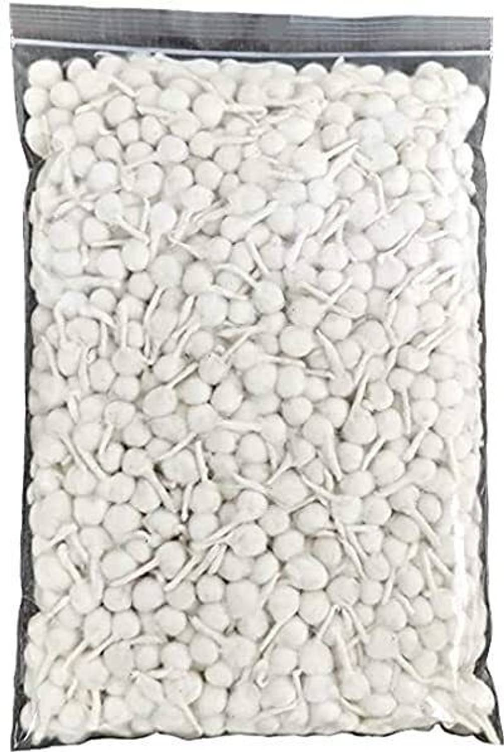 Bronto Cotton Round Wicks for Diya Batti/ Phool Batti / Puja Baati 500 pieces Cotton Wick