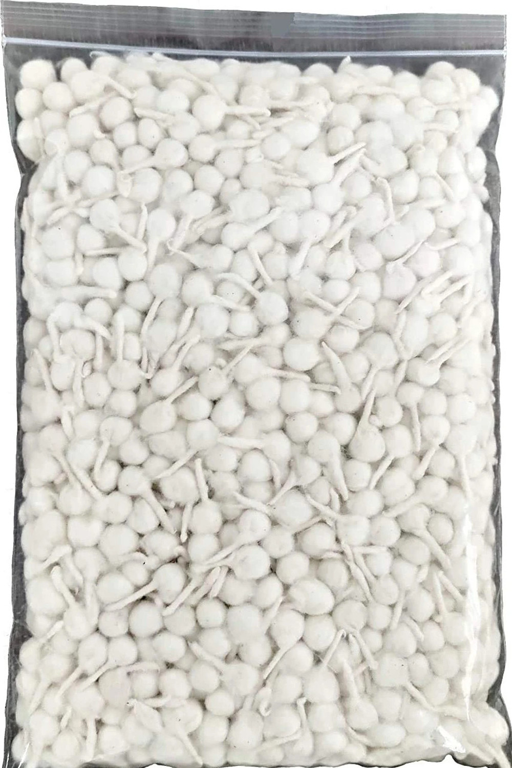 Image of Randal Cotton Round Wicks for Diya Batti / Phool Batti / Puja Baati 500 pieces Cotton Wick