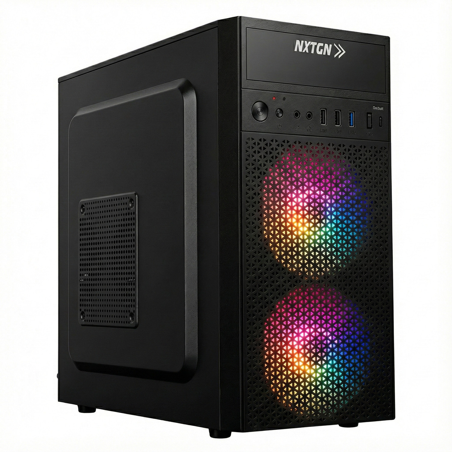 Image of NXTGN RADIENT CORE I7 4TH GEN DESKTOP PC - (Core i7 4770 3.40GHZ Processor / 16GB RAM / 512GB SSD / 5G Wifi & Bluetooth (16 GB RAM /Integrated Graphics /512 GB SSD Capacity /Windows 11 Pro /2 Years On-site Warranty / Integrated 1 GB Graphics Memory) Mid Tower with MS Office