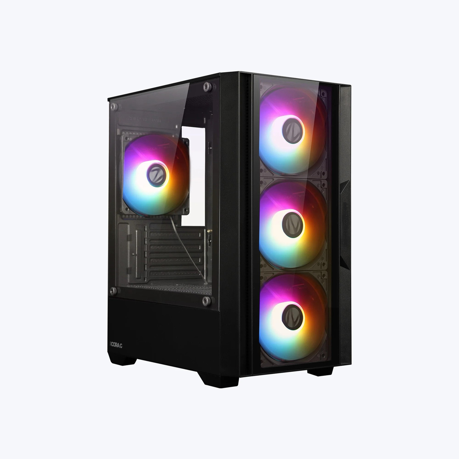 Image of ZEB GTA-GAMING i5-6th Generation / NVMe SSD / DDR-4 (8 GB RAM /Intel UHD Graphics 630 Graphics /500 GB Hard Disk /256 GB SSD Capacity /Windows 11 Pro /ONBORD 2 GB Graphics Memory) Gaming Tower with MS Office