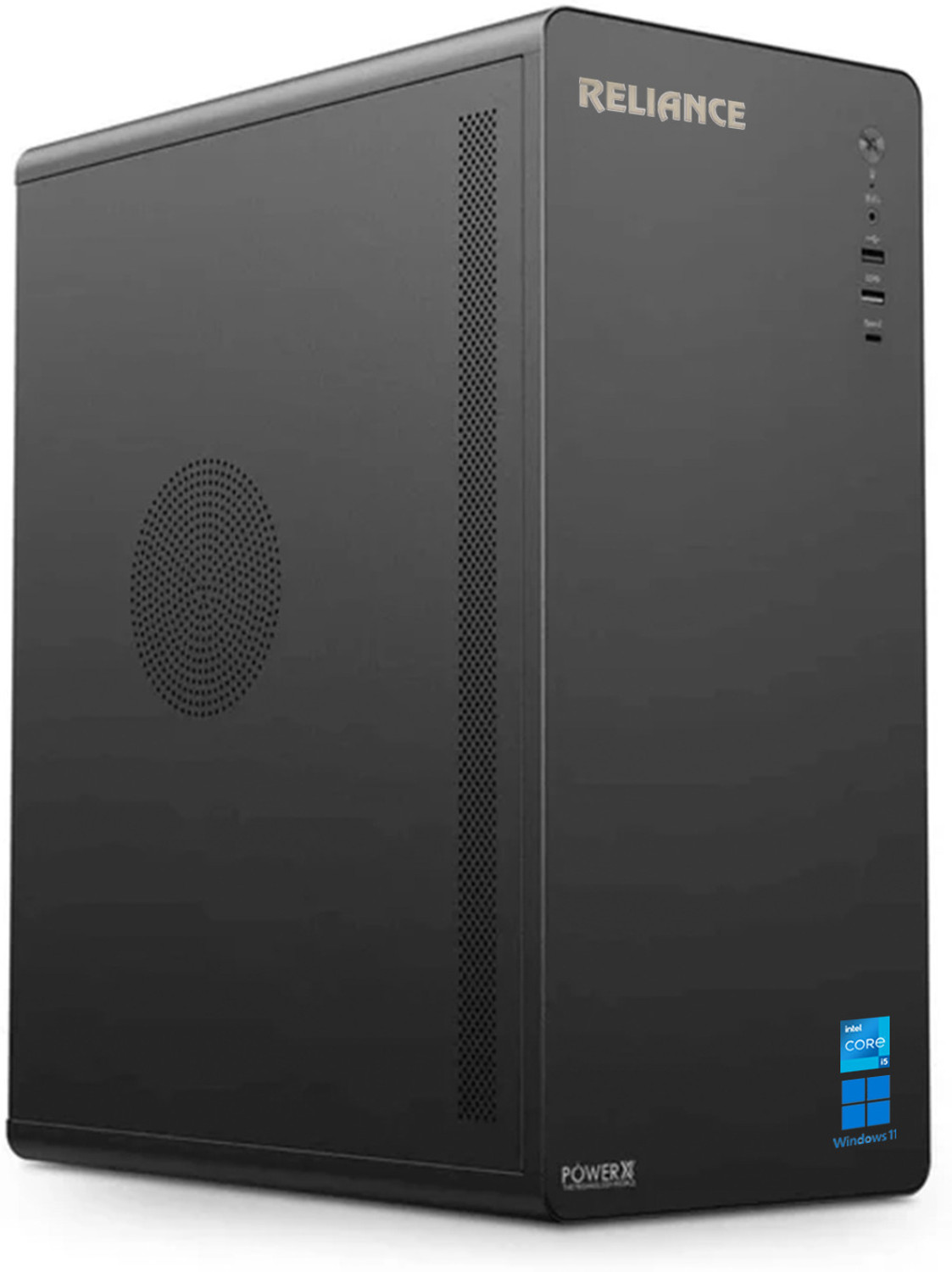 Image of Reliance RDU500 Ultra [16 /512 GB, Windows 11 (Eval) ] Black Core i5 8th Gen (16 GB RAM /Intel UHD Onboard Graphics /512 GB SSD Capacity /Windows 11 Pro) Mini Tower