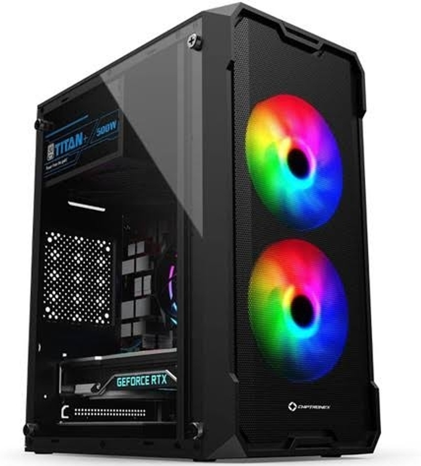 Image of ZEB HELL CORE I7 CPU Intel core i7 processor (16 GB RAM /Intel core i7 BASIC CPU Graphics /1 GB Hard Disk /512 GB SSD Capacity /Windows 10 Pro (64-bit), Windows 11 Home (64-bit)) Mid Tower
