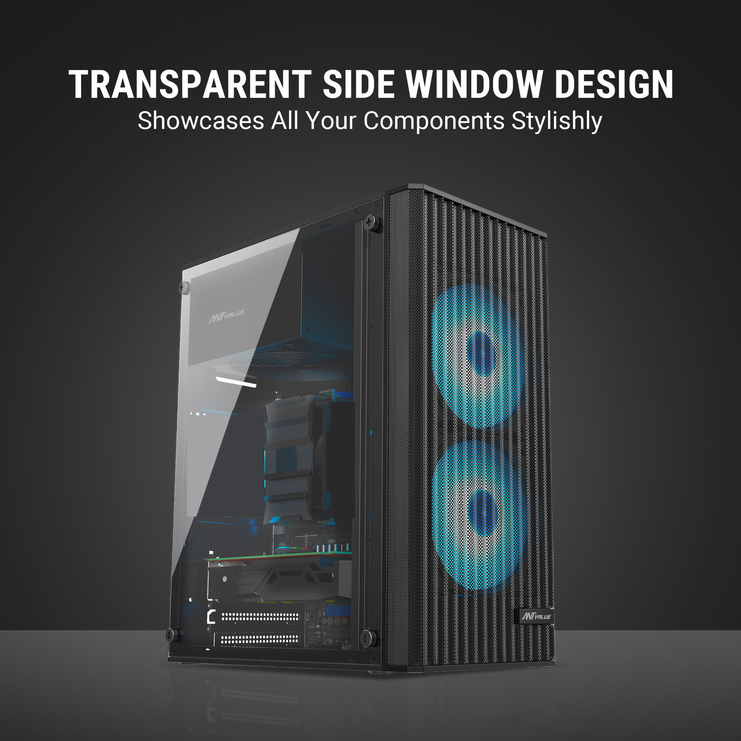 Image of zebpc Intel Core i3 (8 GB / 128 GB / Windows 11) Assembled Desktop Computer