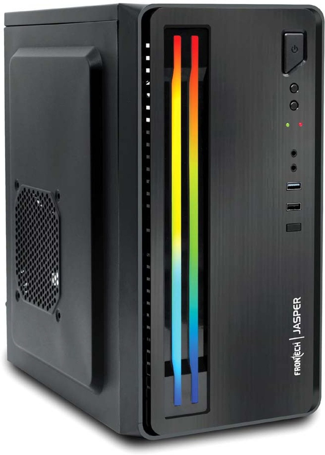 Image of Frontech JASPAR CORE i7 CPU RGB intel core i7 (16 GB RAM /intel H81 Graphics /1 TB Hard Disk /256 GB SSD Capacity /Windows 11 Pro) Mid Tower