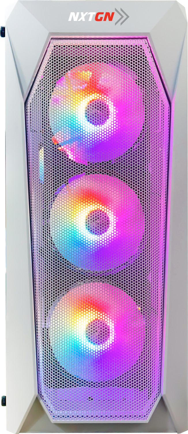Image of NXTGN Core i9 14th Generation Desktop PC 14900K Desktop PC (128 GB RAM /RTX4060TI 16GB Graphics /4 TB Hard Disk /2 TB SSD Capacity /Windows 11 Pro /16 GB Graphics Memory) Mid Tower with MS Office
