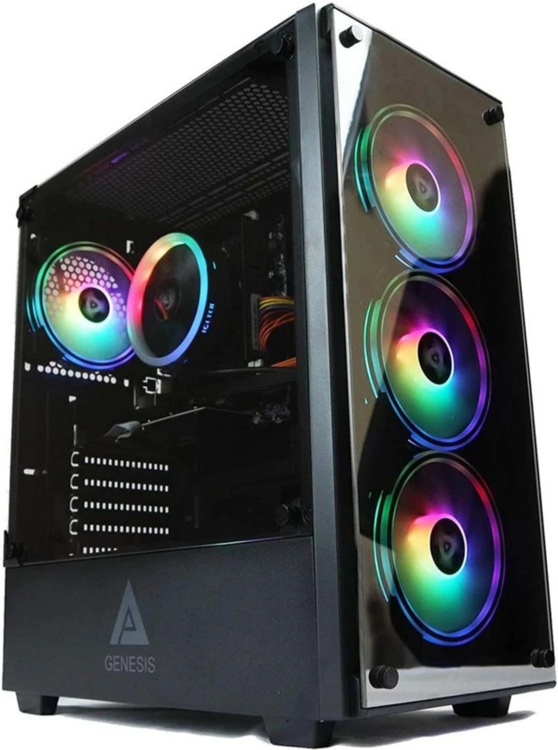 Image of ASSEMBLEX KORA JI RYZEN 5 AMD RYZEN 5 (16 GB RAM /AMD RADEON VEGA 11 Graphics /1 TB Hard Disk /256 GB SSD Capacity /Windows 11 Pro /4 GB Graphics Memory) Gaming Tower