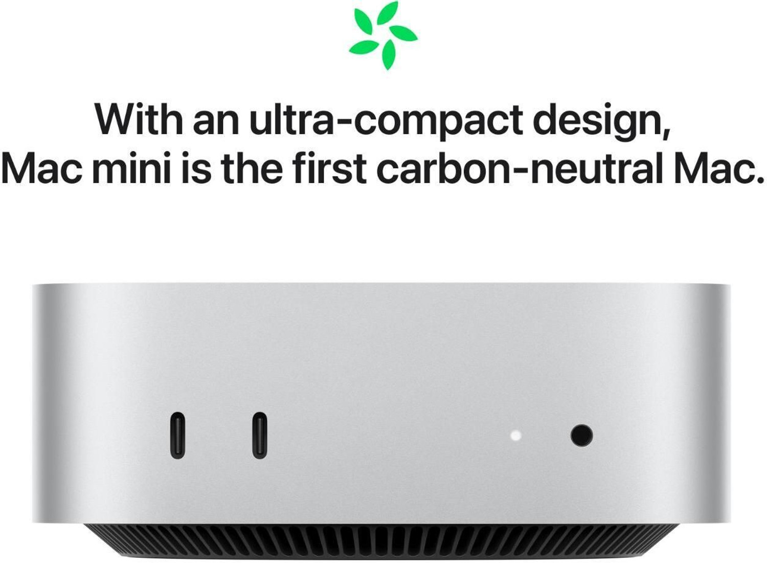 Image of Apple MCYT4HN /A|MCYT4HN /A M4 Chip (24 GB RAM /10-core GPU Graphics /512 GB SSD Capacity /macOS Sequoia) Mini Tower