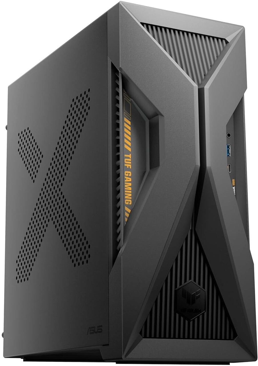 Image of ASUS TUF Gaming T500 (2026) Gaming Desktop Core 5 (16 GB RAM /NVIDIA GeForce RTX 5050 Graphics /1 TB SSD Capacity /Windows 11 Home (64-bit) /8 GB Graphics Memory) Mini Tower with MS Office