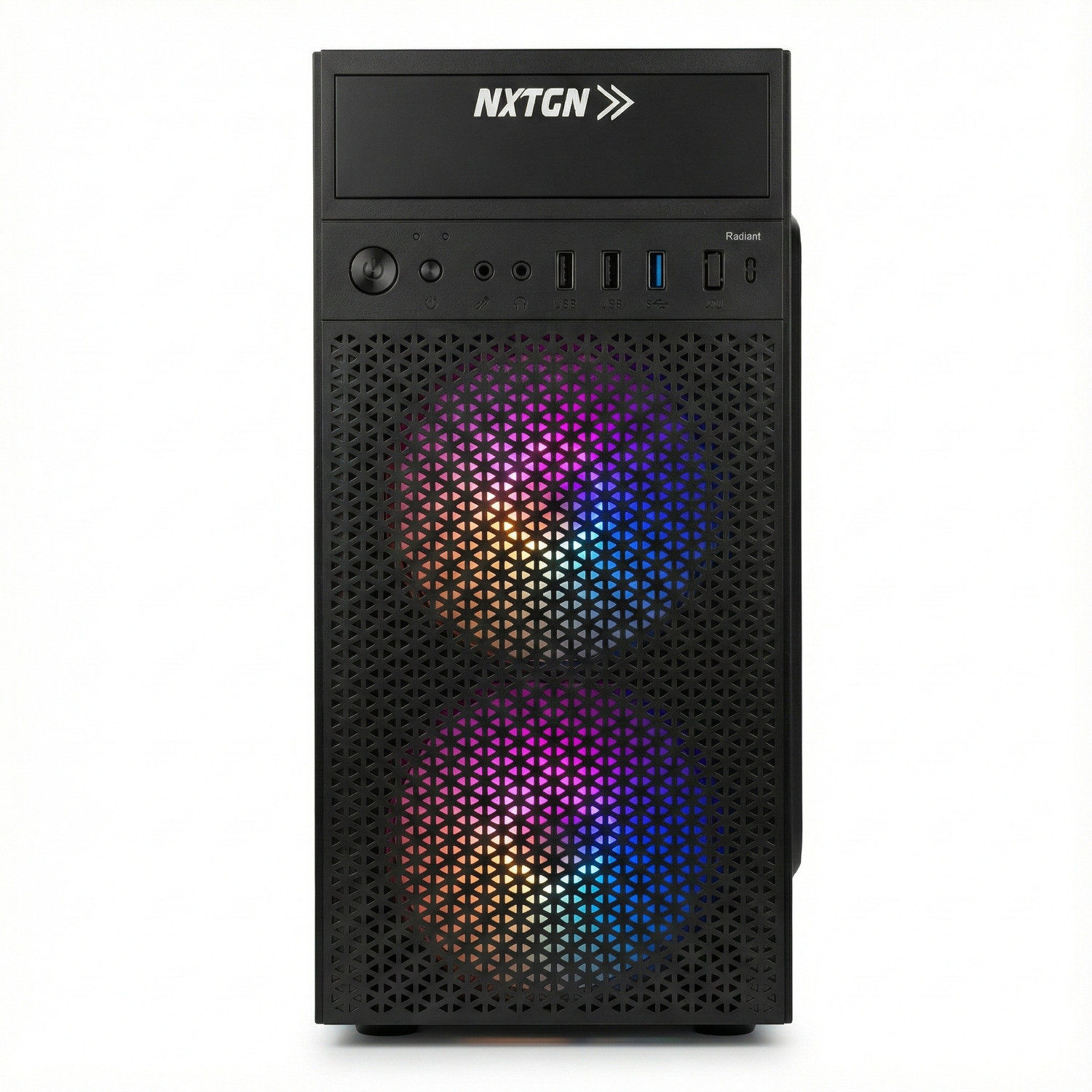 Image of NXTGN RADIENT CORE I7 4TH GEN DESKTOP PC - (Core i7 4770 3.40GHZ Processor / 16GB RAM / 512GB SSD / 5G Wifi & Bluetooth (16 GB RAM /Integrated Graphics /512 GB SSD Capacity /Windows 11 Pro /2 Years On-site Warranty / Integrated 1 GB Graphics Memory) Mid Tower with MS Office