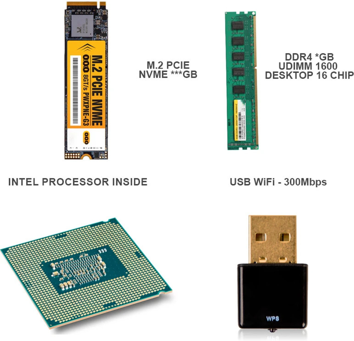Image of Reliance RDU500 Ultra [8 /256 GB, Windows 11 (Eval) ] White i5 8th Gen (8 GB RAM /Intel UHD Onboard Graphics /256 GB SSD Capacity /Free DOS) Mini Tower