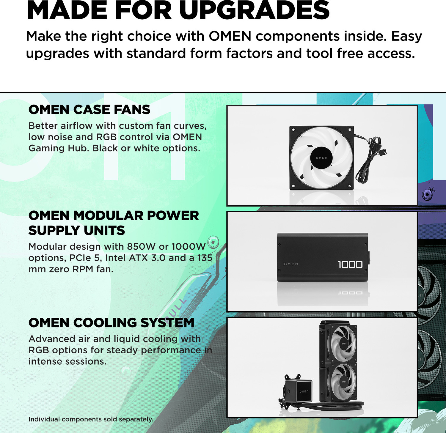 Image of HP OMEN 35L Gaming Desktop GT16-0016in Intel Core Ultra 7 265F (16 GB RAM /NVIDIA GeForce RTX 5060 Graphics /1 TB Hard Disk /1 TB SSD Capacity /Windows 11 Home (64-bit) /8 GB Graphics Memory) Gaming Tower