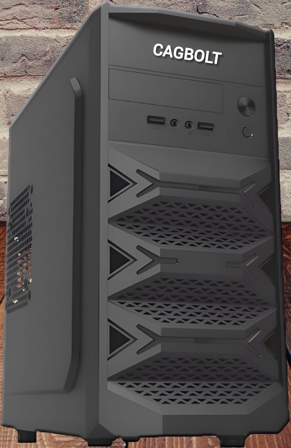 Image of CAGBOLT i5-4TH-Gen-4GB-500GB-120GB Intel Core I5 (4 GB RAM /Integrated Graphics /500 GB Hard Disk /120 GB SSD Capacity /Windows 10 Pro (64-bit)) Mid Tower