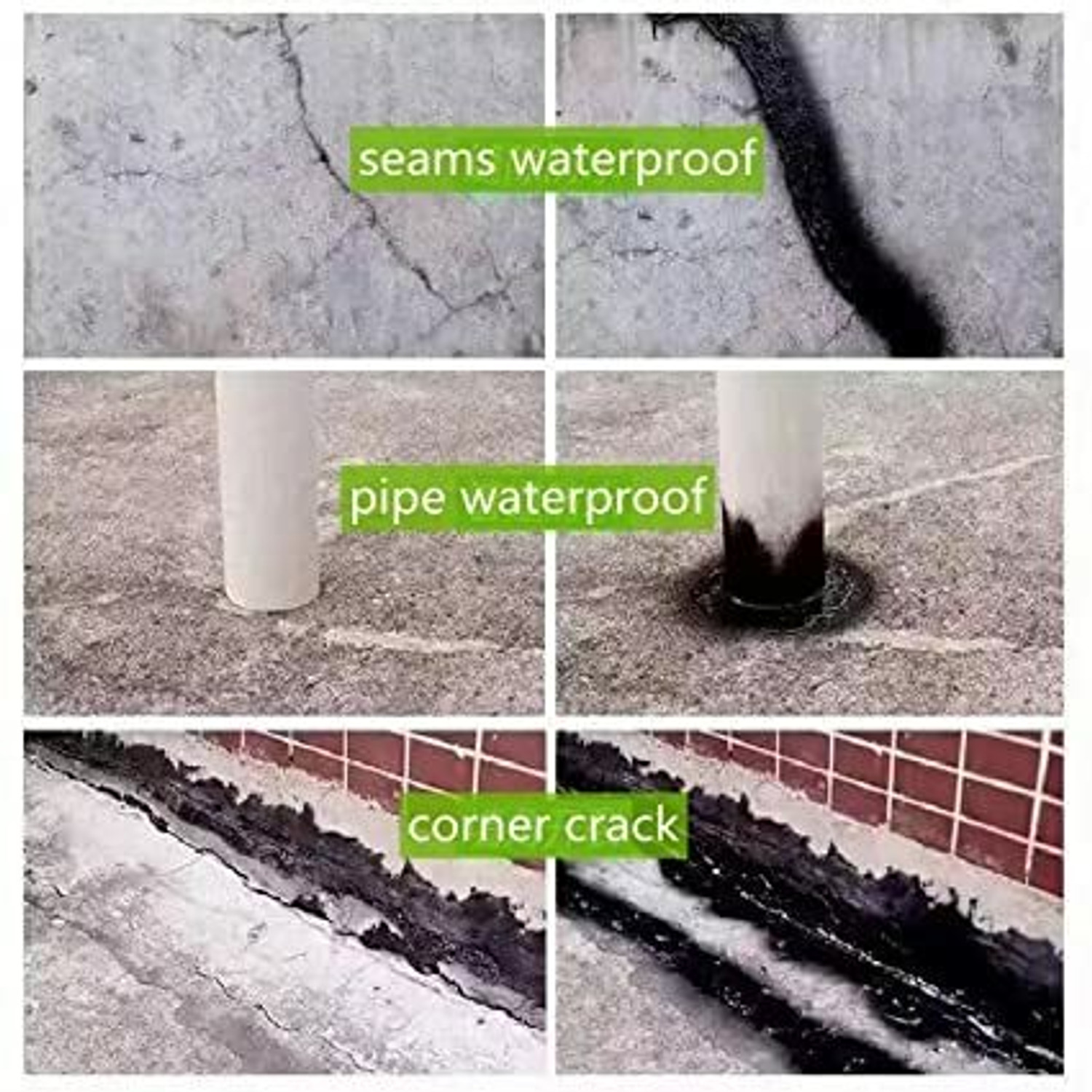 Image of KRIYAART Waterproof Leak Filler Spray Rubber Flexx Repair Adhesive