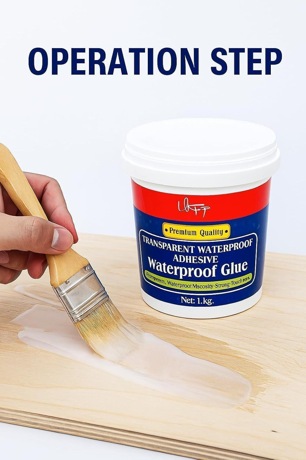 Image of Cipzi Transparent Waterproof Adhesive 300g - Pack of 2 Adhesive
