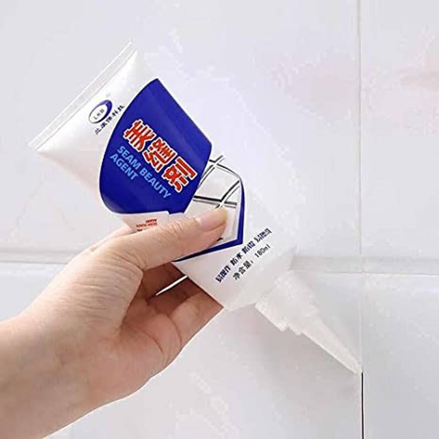 AKGENIC Tile Beauty Grout Pool Beauty Seam Grout Toilet Base Grouting Agent Waterproof Adhesive