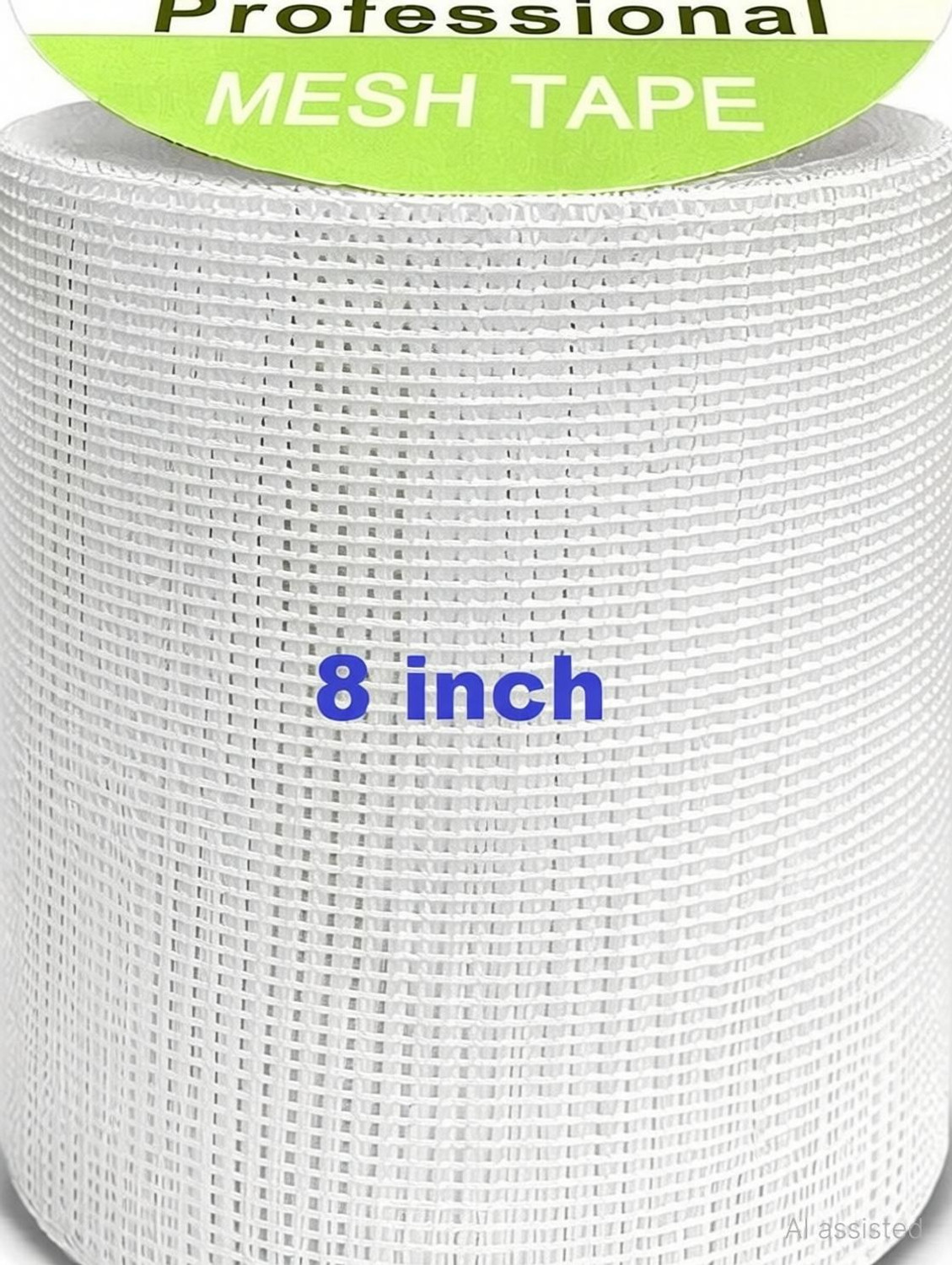 Image of Latteriex Fibre Mesh 145 GSM / Murga Jaali ( 8 INCH X 50 MTR.) Waterproofing Roof Crack Filler (1 kg)