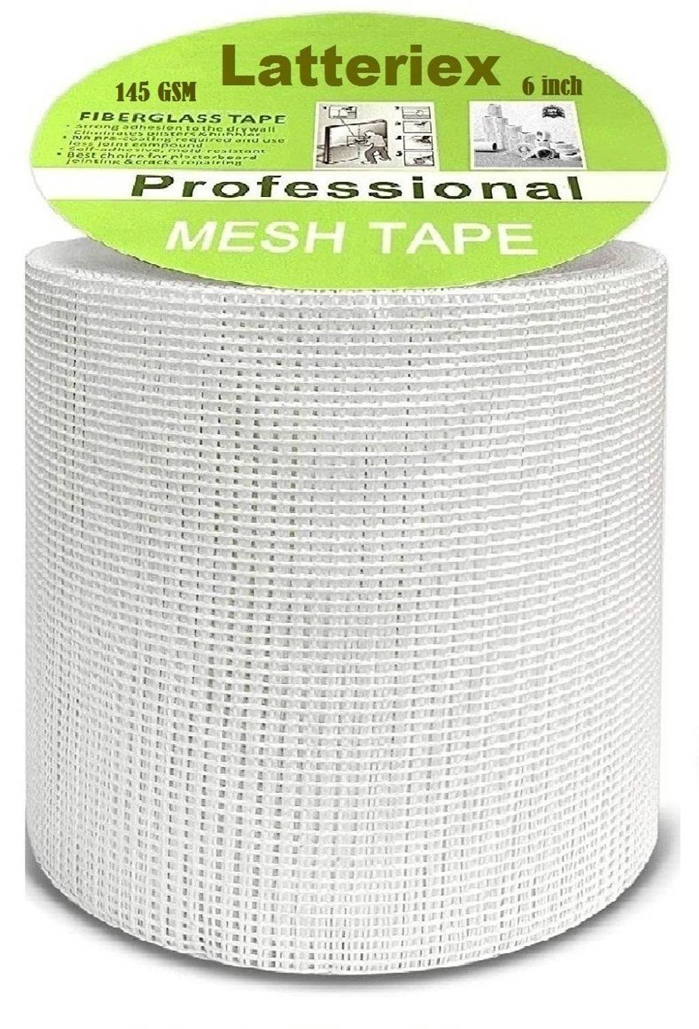 Latteriex Fibre Mesh 145 GSM / Murga Jaali ( 6 INCH X 50 MTR