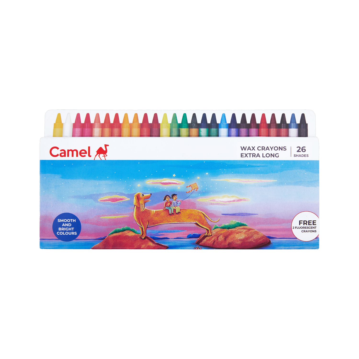 Camel Wax Crayons Extra Long