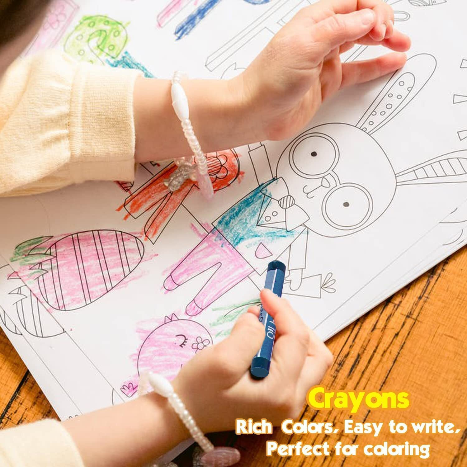 Image of JohnMacc 150 Pieces Drawing Kit Includes Crayons, Oil Pastels And Colored Pencils