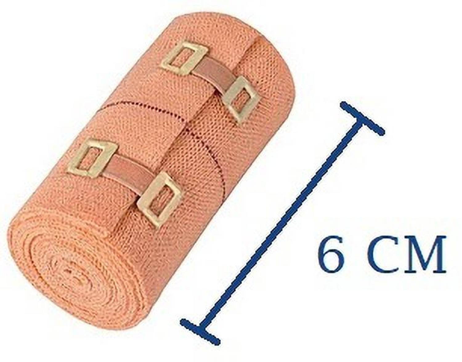 Maleno Cotton Crepe Bandage 6 cm Pack of 1 - Image 1