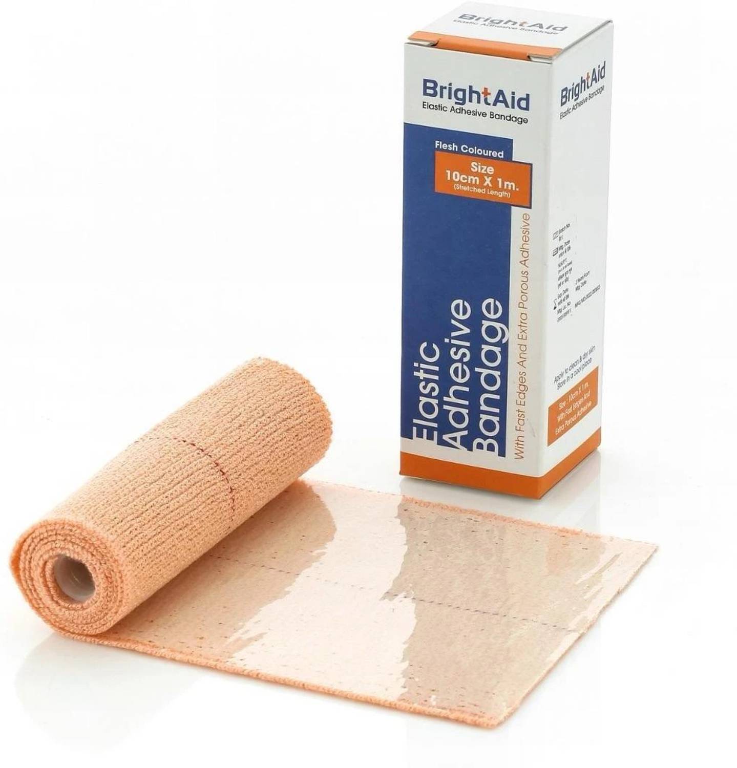 Bright Aid Elastic Adhesive Bandage 10cm*1mtr Pack of 1 - Image 1