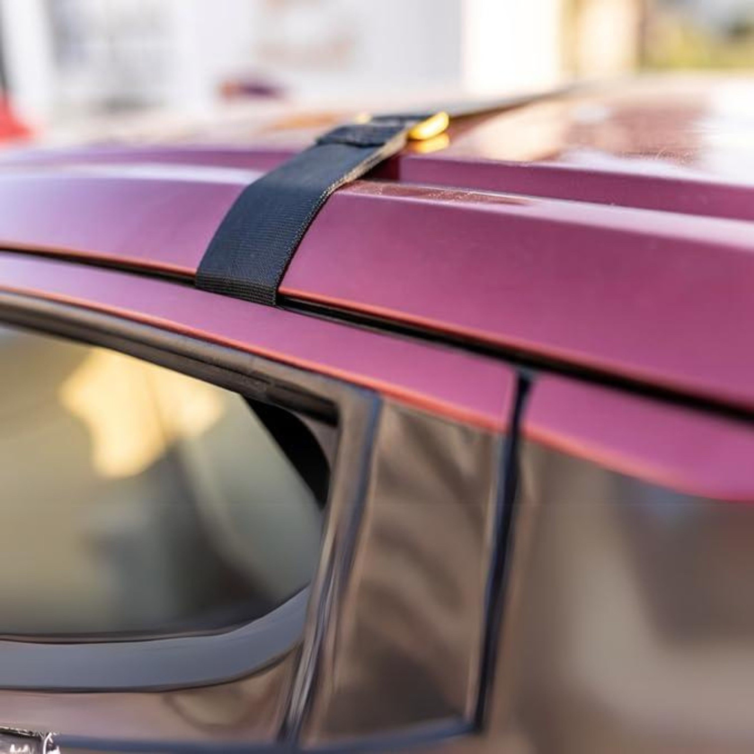 Image of APAV Cotton Cradle for Car with Zipper and Net | Comfortable for Long Car Rides