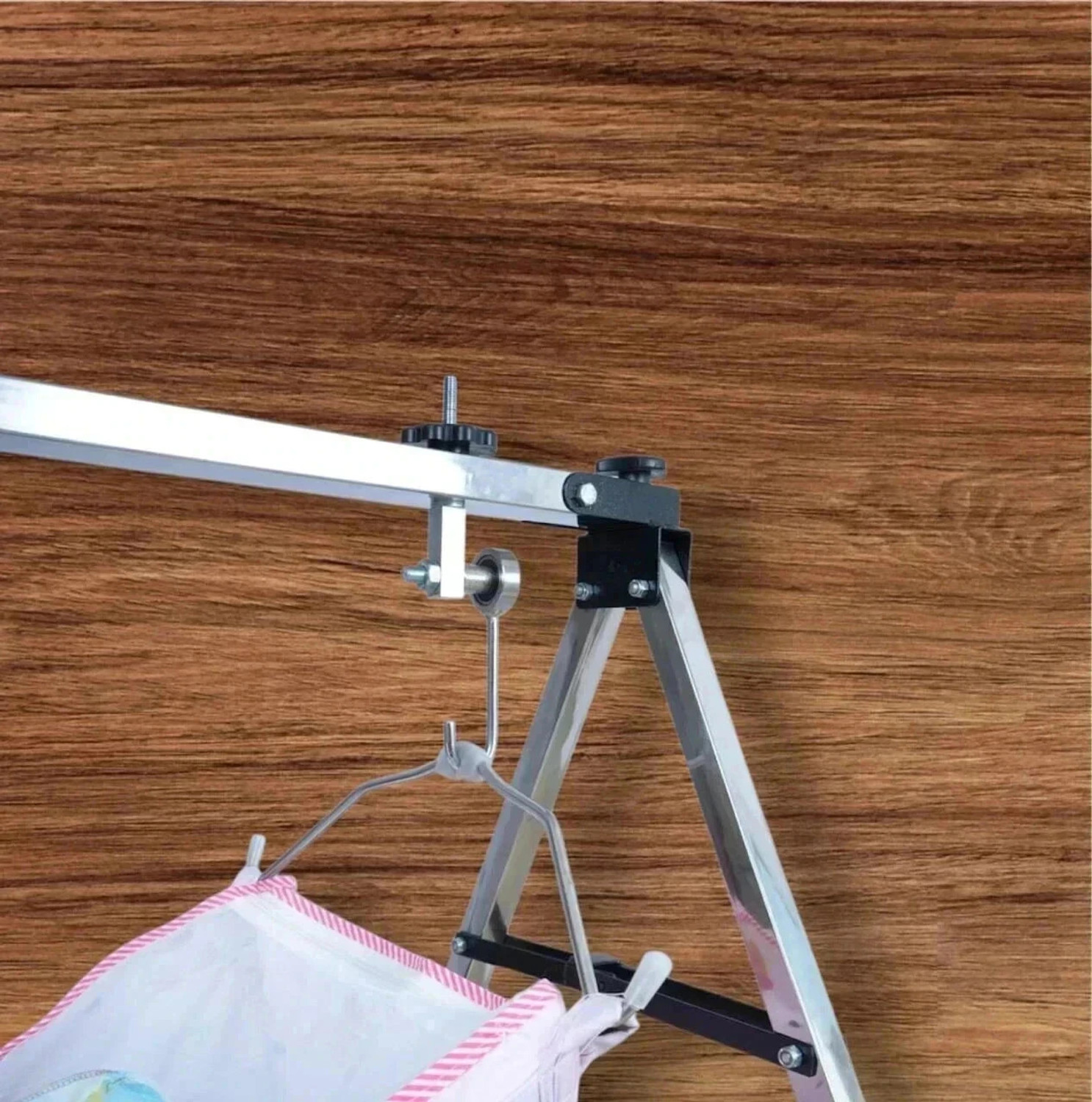 Image of White Collar Baby Cradle /ghodiyu /jhula /Swing STAINLESS STEEL JULA FOR NEW BORN BABY